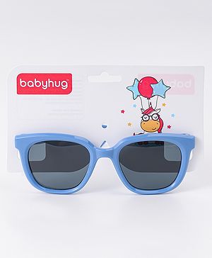 Babyhug Solid Coloured Sunglasses - Blue
