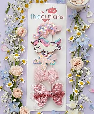 The Cutians Set Of 5 Glitter &...