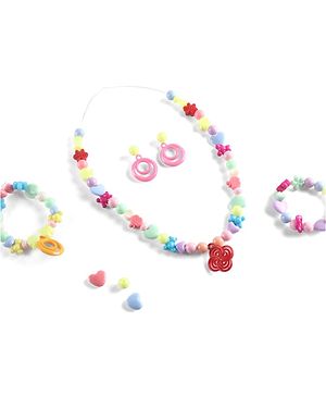 Babyhug Disney Frozen Jewellery Making Kit for Kids | DIY Bead Set with 500+ Beads, Strings & Case | Creative Bracelet & Necklace Craft Toy for Girls Age 4+