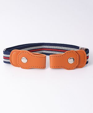 Babyhug Belt with Stripe - Royal Blue