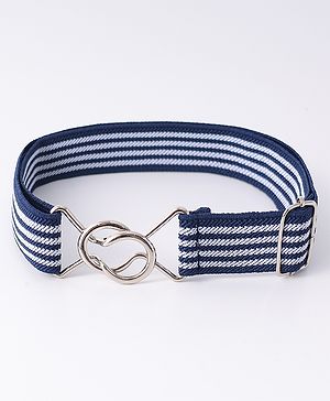 Babyhug Belt With Stripes - Navy Blue