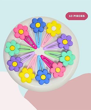 Puchku Set Of 10 Floral...