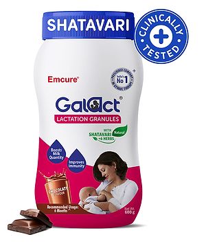 Galact Granules Lactation Supplement With Shatavari In Chocolate Flavour - 600 g