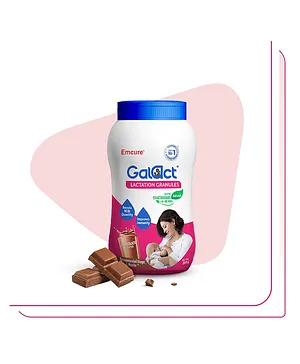 Galact Granules Lactation Supplement
                              With Shatavari In Chocolate Flavour - 600
                              g