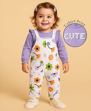 Babyoye Cotton Knit Dungaree &...