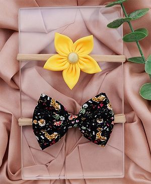 Knotty Ribbons Set Of 2 Flower...