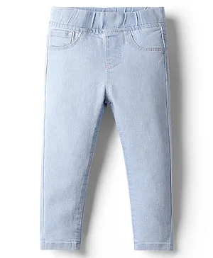 Babyhug
                              Cotton Denim Full Length Jegging With
                              Stretch - Light Blue