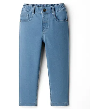 Babyhug
                              Denim Full Length Wahsed Jeans With
                              Stretch - Light Blue