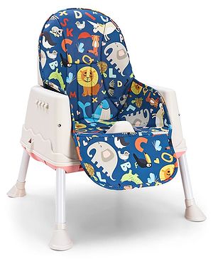 Babyhug Seat Cushion for Baby Car Seat, High Chair and Strollers with Protective Film & Breathable - Light Blue