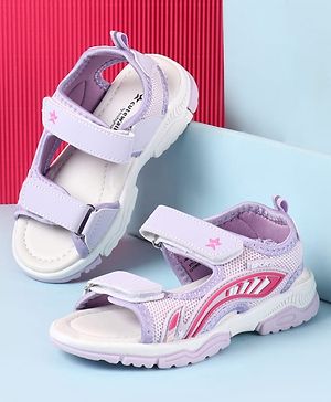 Cute Walk by Babyhug Velcro Closure Sandal - Purple