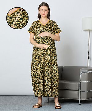 MomToBe Cotton Blend Half...
