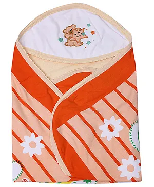 Tinycare Superior Baby Towel - Orange