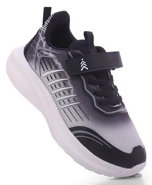 Pine Kids Velcro Closure Sneaker Shoes -
                      Black