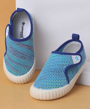 Cute Walk by Babyhug Casual Shoes with Velcro Closure - Blue