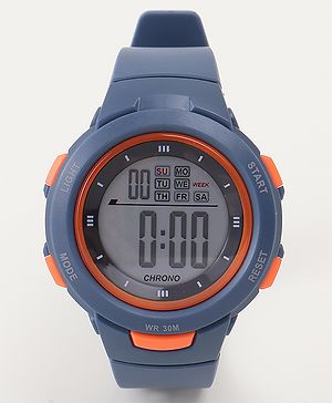 Babyhug Free Size Digital Watch - Navy Blue
