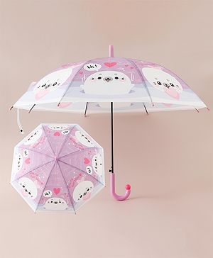 Babyhug Free Size Printed Umbrella - Purple