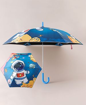 Pine Kids Umbrella With Space Print - Multicolor