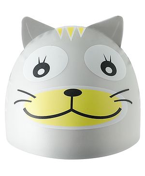 Babyhug Fish Shaped Swimming Cap Free Size - Grey