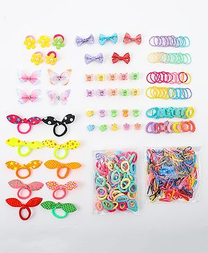 Babyhug Hair Accessories Free Size Combo Sets - Multicolor