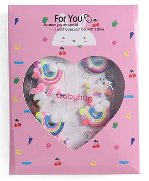 Babyhug  Free Size Hair Accessories  Combo Sets - Multicolor