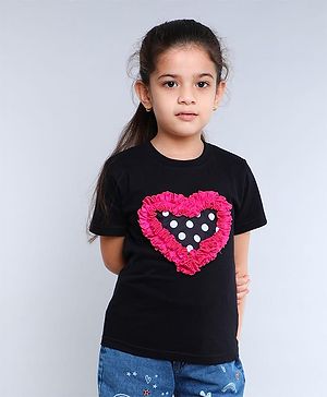 PinkChick Cotton Woven Half...