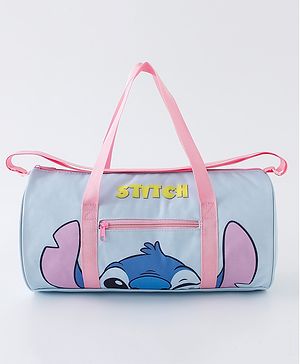 Babyhug Disney Free Size Sling Bag With Stitch Graphic - Light Blue
