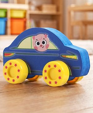 Babyhug Candy Crew City Cars - Blue| Perfect for Water Play and Floating| Turns Bath Time into an Imaginative Floating Adventure | BIS Certified | Design May Vary