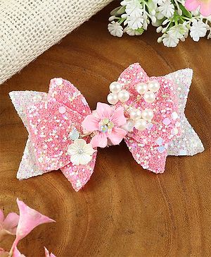 Asthetika Floral Designed Bow...