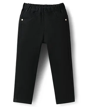 Babyhug
                              Full Length Solid Color Denim Jeggings
                              With Stretch - Black