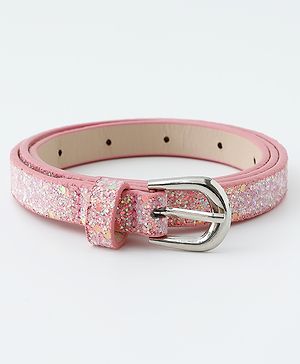 Babyhug Belt with Glitter Detailing Free Size - Pink