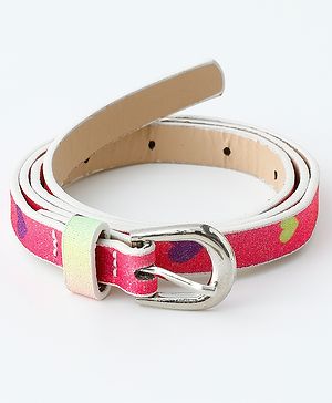 Babyhug Belt with Heart Print - Multicolor