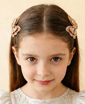 Babyhug Free Size Bow & Butterfly Clips Pack of 6 - Multicolor