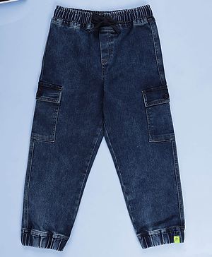 Kiddopanti Denim Woven Solid...