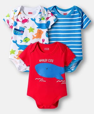 Babyhug 100% Cotton Knit Half...