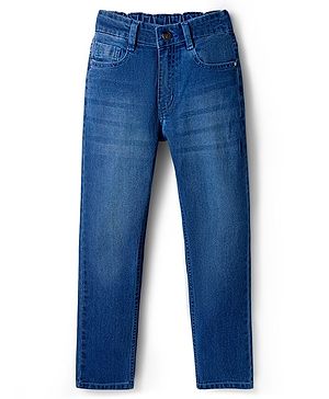 Pine Kids Denim Woven Full Length Jeans - Blue