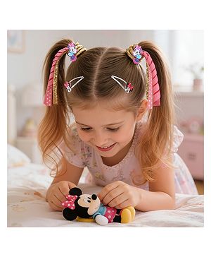 Babyhug Disney Kids Free Size Hair Accessories Combo Set Free Size - Multicolor