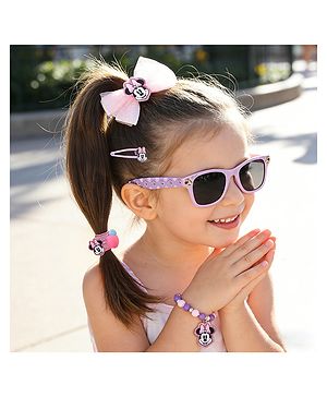 Babyhug Disney Free Size Hair Accessories Combo Set - Multicolor