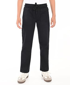 Zion Cotton Woven Solid Pant -...