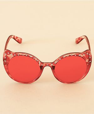 Pine Kids Stone Sunglasses Free Size - Red