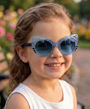 Babyhug Free Size Sunglasses Cat Shape - Black