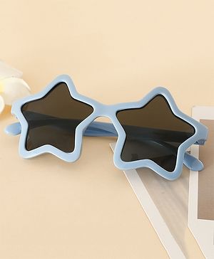 Babyhug Free Size Sunglasses Star Shape - Blue