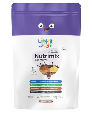 Little Joys  Chocolate Flavour Nutrimix for Moms Boosts Energy Supports Digestion & Immunity with Ragi  Bajra & Oats - 350 g