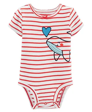 Carter's Whale Collectible Bodysuit - Pink