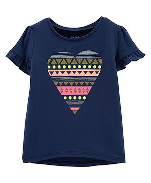 Carters Glitter Heart Hi-Lo...