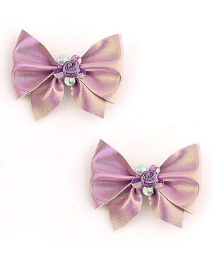 Daizy Bow & Floral Applique...
