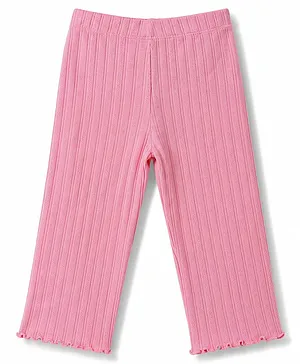 Babyhug
                              Lycra Knit Full Length Slim Fit Rib
                              Leggings - Pink
