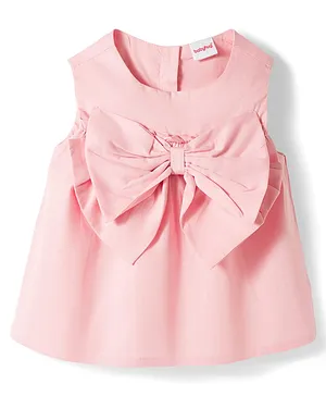 Babyhug
                              Cotton Woven Top with Bow Detailing Multi
                              Color 9-12 Months