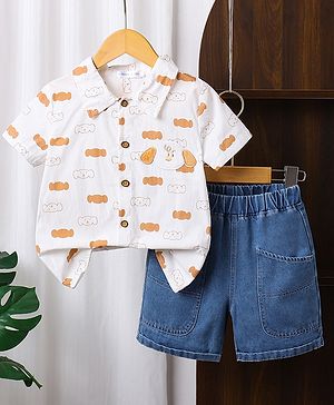 Mark & Mia Cotton Half Sleeves...