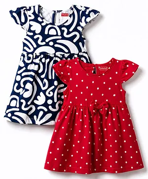 Babyhug Cotton Knit Multi-Pack/
                                  Value Packs Short Sleeves Round Neck
                                  Multi Color 12-18 Months