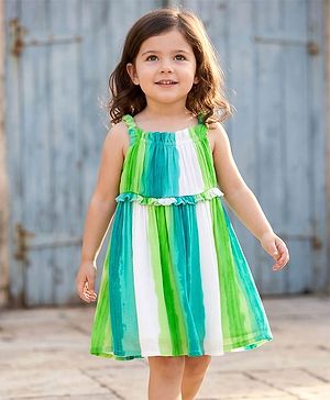 Babyhug Cotton Woven Sleeveless...